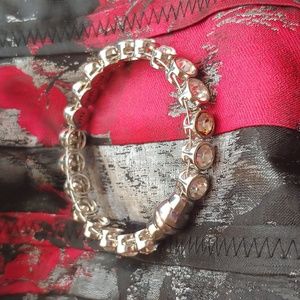 Carolee VH1 Collection Silvertone Bracelet w/ Magnet Closure